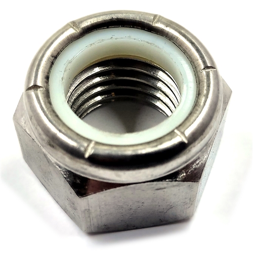 M24-3.0 Nylon Insert Lock Nuts A2-70 Stainless