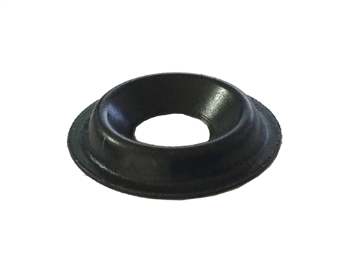 #10 Flanged Countersunk Washer 316 Stainless Black Oxide