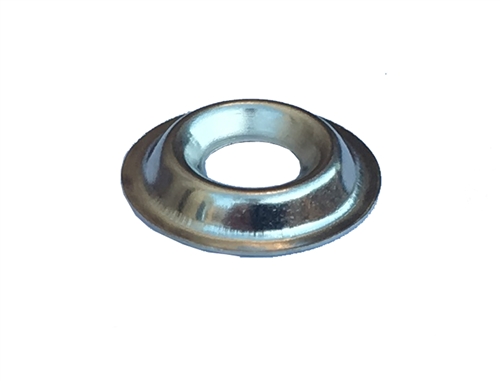 #10 Flanged Countersunk Washer 316 Stainless Steel Nickel Plated