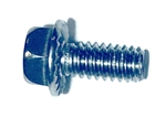 (25) 1/4-20 X 1/2 Hex Flange Bolts With Serrations 18-8 Stainless