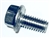 (25) 3/8-16 X 3/4 Hex Flange Bolts With Serrations 18-8 Stainless