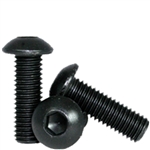 100 M2-0.40 x 5 mm (FT) Button Socket Cap Screw Coarse 12.9 ISO 7380 Thermal Black Oxide