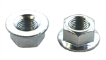 5 M12 - 1.25 Hexagon Flange Nut - Non-Serrated Class 8 Zinc. DIN 6923 / ISO 4161