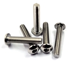 100 M3-0.50 x 16 MM (FT) Button Socket Cap Screws Stainless A2 (18-8)