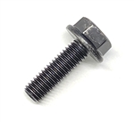 M8-1.25 x 25mm (FT) Hex Head Flange Bolt, Non Serrated, DIN 6921, Plain Class 8.8