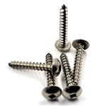 #10-12 x 1 1/4" (FT) Self-Tapping Screws Square Truss Head, Type A Stainless A2 (18-8)