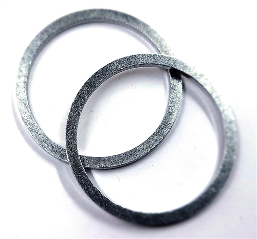 Aluminum Washer 27mm I.D. 32mm O.D. 2mm Thick