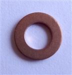 Copper Washer 4mm I.D. 8mm O.D. 1mm Thick