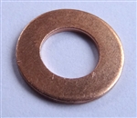 Copper Drain Plug Gasket 6mm X 12mm X 1.0mm