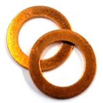 Copper Drain Plug Gaskets 10mm X 14mm X 1.0mm