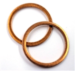 Copper Drain Plug Gaskets 18mm X 22mm X 1.5mm