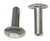 3/16 Brazier Head Solid Aluminum Rivet 5/8 Length (100)