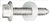 CLEARANCE 1/4"-20 X 1-1/4" Stainless Steel GM Mirror Mounting Screw