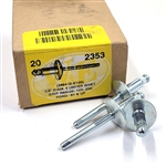 CLEARANCE 1/4" Diameter Bumper Rivet Grip Range .125 - .250 Ford '81 & Up