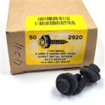 CLEARANCE 6.3mm x 25mm Hex Head Sheet Metal Screw w/ Sealer 16.5mm Loose Washer