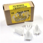 CLEARANCE Plastic Rocker Panel Retainer for 9mm Hole, Top Head 12mm x 20mm