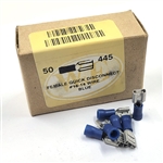CLEARANCE Female Quick Disconnect #16-14 Wire Blue