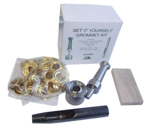 Home Grommet Kit - BRASS Size 0