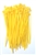 100 4" Yellow Nylon Wire Cable Ties 18 Lbs