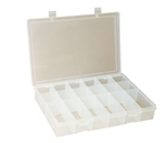 18 Compartment Large Plastic Box