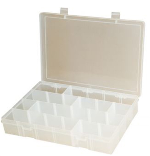 Adjustable Compartment Large Plastic Box