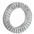 Wedge locking washer Carbon Stl Zinc flake coated through hardened M14 (9/16") 10 glued pairs/pack
