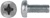 6 - 1.00 X 16mm Phillips Pan Head Machine Screws