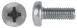 6 - 1.00 X 16mm Phillips Pan Head Machine Screws