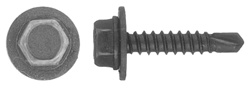 4.2 -1.41 X 20mm Black Finish Tek Screws 12mm Washer