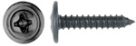 8 X 3/4" Phillips Oval Head Trim Screw 13/32" Washer