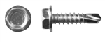 Hex Head 10 X 3/4" Zinc Self Drilling Tek Screws