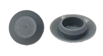 1/2" Dark Gray Nylon Flush Type Hole Plugs 7/8" Head