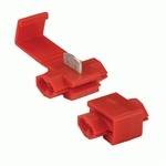 100 Scotch Lock Quick Splice Connectors Red 22-18 Gauge