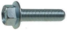 M 6 - 1.0 x 16mm  JIS Hex Head Flange Bolt - Small Head, Class 10.9 Zinc.  JIS B 1189