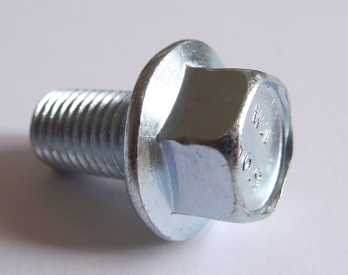 (10) M10 - 1.25 x 18mm  JIS Hex Head Flange Bolt - Small Head, Class 10.9 Zinc.  JIS B 1189