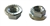 M 8 - 1.25 JIS Hex Flange Nut, Class 8 with Serrations, Zinc