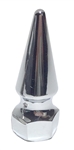 M10 - 1.25 Steel Spike Nut Chrome Plated