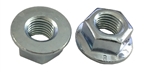 5 M12 - 1.5 Hexagon Flange Nut - Non-Serrated Class 8 Zinc. DIN 6923 / ISO 4161