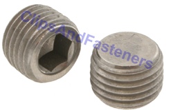 M8 - 1.0 Hexagon Socket Pipe Plugs Steel DIN 906