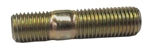 M10 - 1.25 x 42mm Double End Stud, Class 8.8 Zinc Yellow