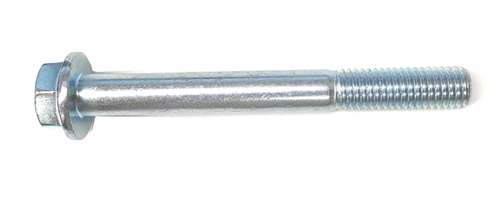 (5) M10-1.50 x 90mm Hex Head Flange Bolt Non Serrated Class 10.9 Zinc DIN 6921