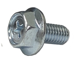 (25) M 6 - 1.0 x 10mm  Phillips Hex Head Flange Bolt