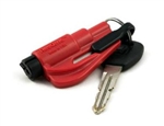 Res Q Me Emergency Rescue Escape Tool Keychain Red