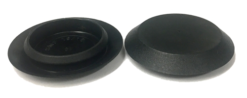15/16" Black Plastic Flush Type Hole Plugs 1-5/16" Head