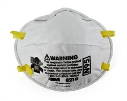 3M N95 Disposable Respirator, 8210