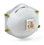 3M N95 Disposable Respirator, Exhalation Valve, 8511