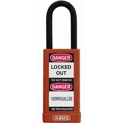 LOTO Long Body Lock, Red, 1.5” Shackle Abus 09885