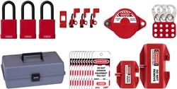Lockout Tagout Kit, Electrical Toolbox ABUS K925