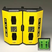 SCBA Respirator Case, Dual, Hi-Vis, Allegro 4325