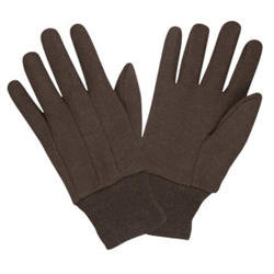 Cordova Cotton Work Glove, Brown, Large 1400C